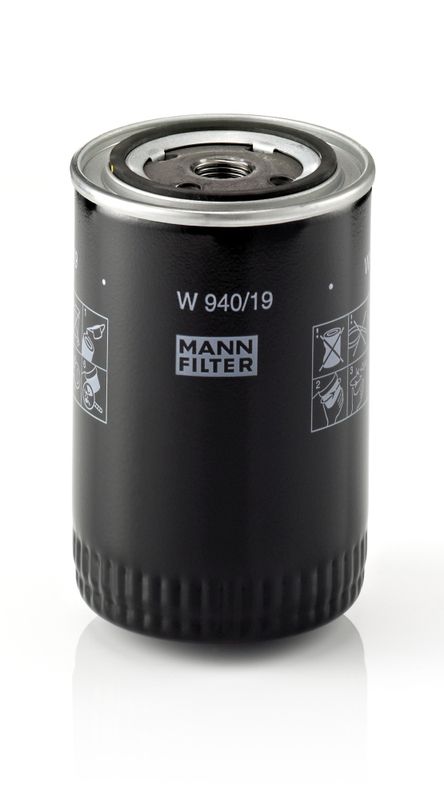 Mann & Hummel W940/19 Oil Filter - 1