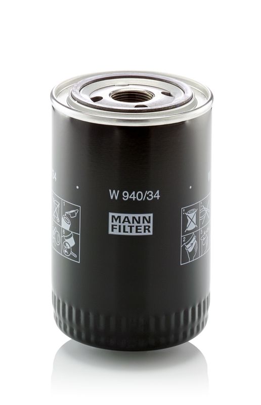 Mann & Hummel W940/34 Oil Filter - 1