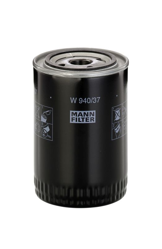 Mann & Hummel W940/37 Oil Filter - 1