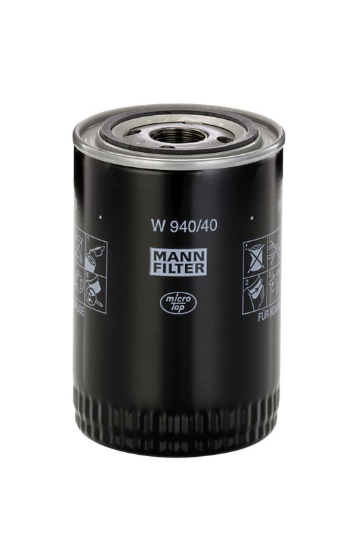 Mann & Hummel W940/40 Oil Filter - 1