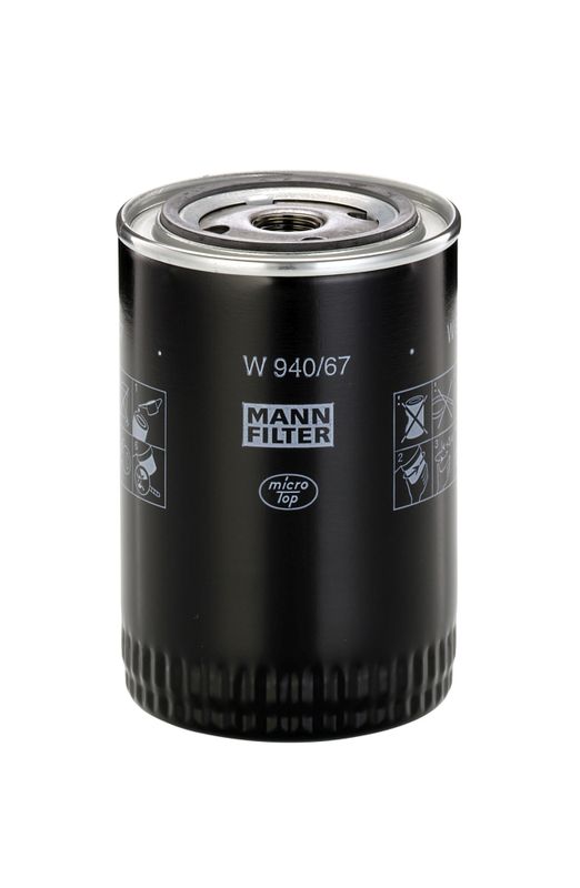 Mann & Hummel W940/67 Oil Filter - 1