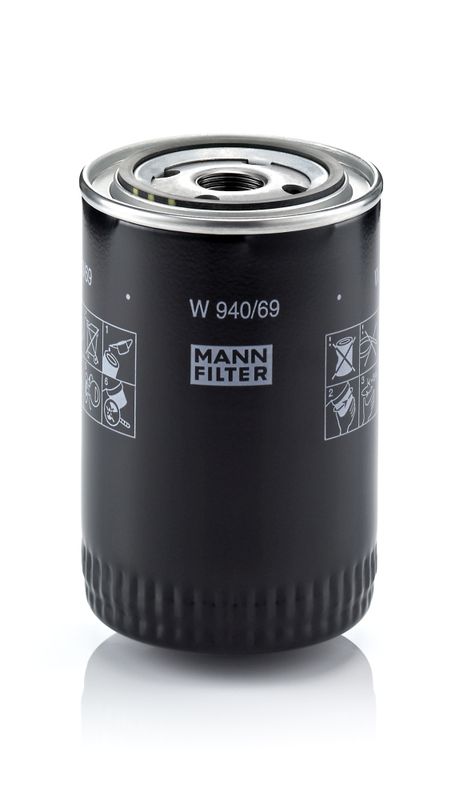 Mann & Hummel W940/69 Oil Filter - 1