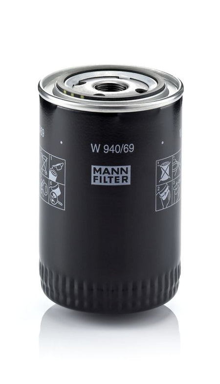 Mann & Hummel W940/69 Oil Filter - 1