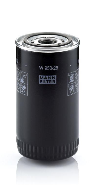Mann & Hummel W950/26 Oil Filter - 1