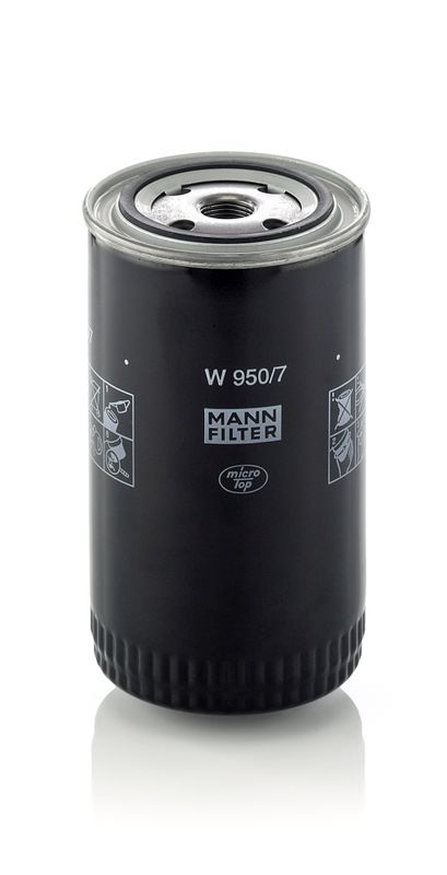 Mann & Hummel W950/7 Oil Filter - 1