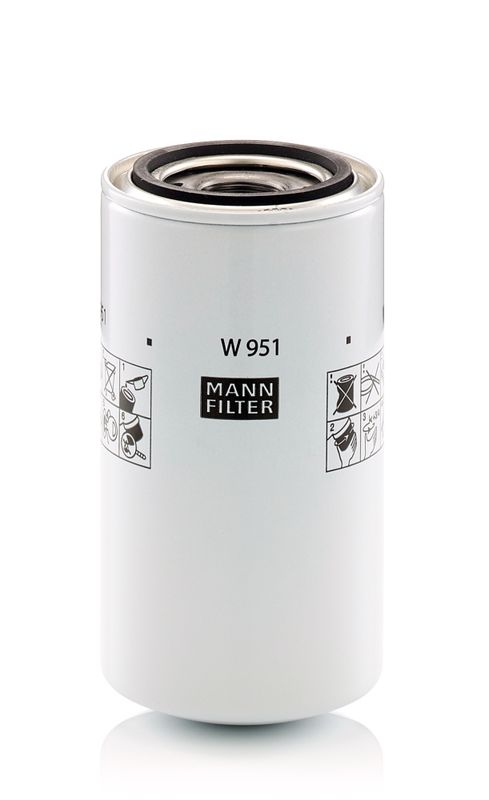 Mann & Hummel W951 Oil Filter - 1