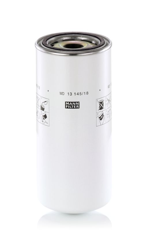 Mann & Hummel WD13145/18 Oil Filter - 1