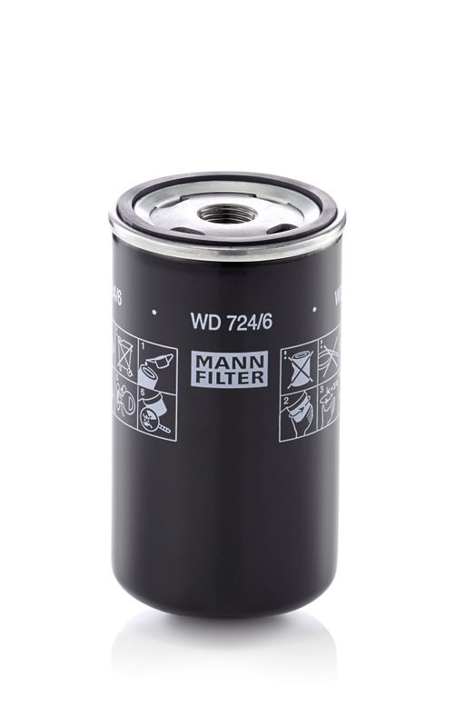 Mann & Hummel WD724/6 Hydraulic Filter, automatic transmission - 1