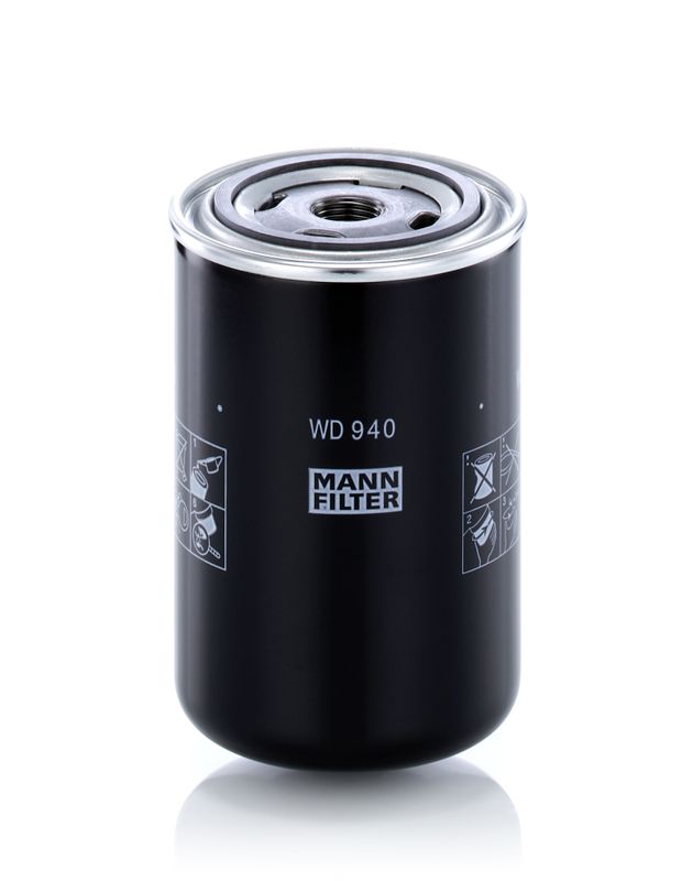 Mann & Hummel WD940 Oil Filter - 1