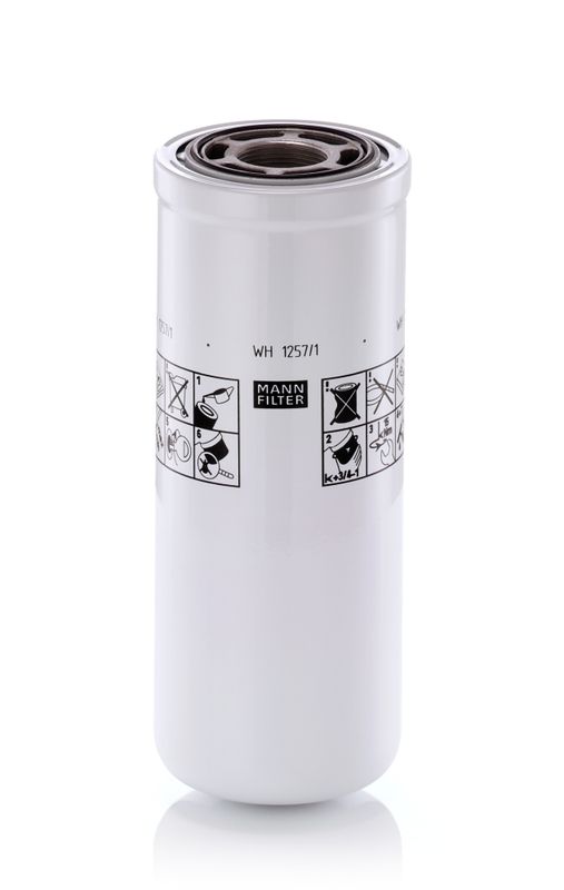 Mann & Hummel WH1257/1 Filter, operating hydraulics - 1