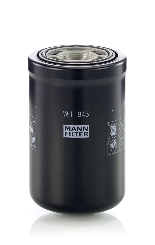 Mann & Hummel WH945 Hydraulic Filter, automatic transmission - 1