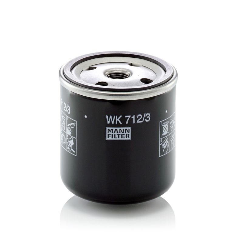 Mann & Hummel WK712/3 Fuel Filter - 1