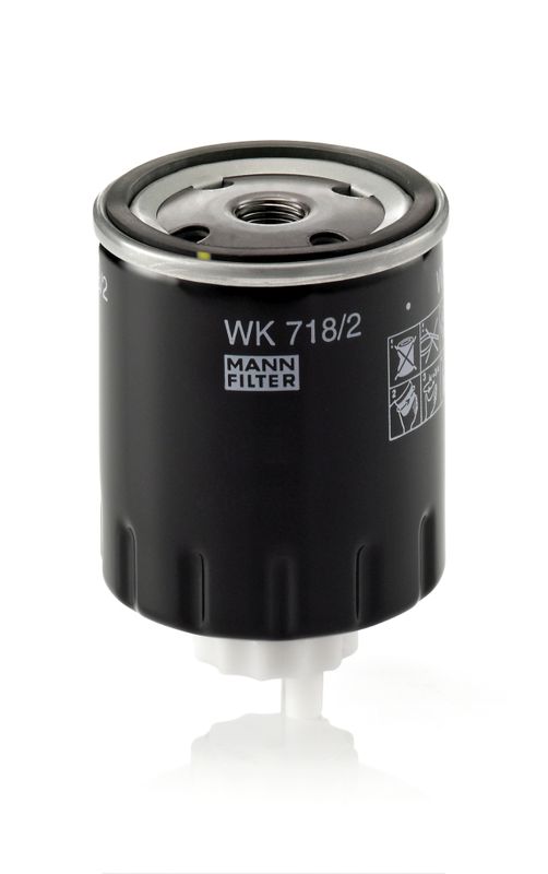 Mann & Hummel WK718/2 Fuel Filter - 1