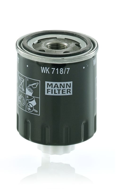 Mann & Hummel WK718/7 Fuel Filter - 1