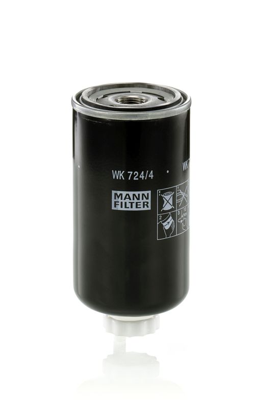 Mann & Hummel WK724/4 Fuel Filter - 1