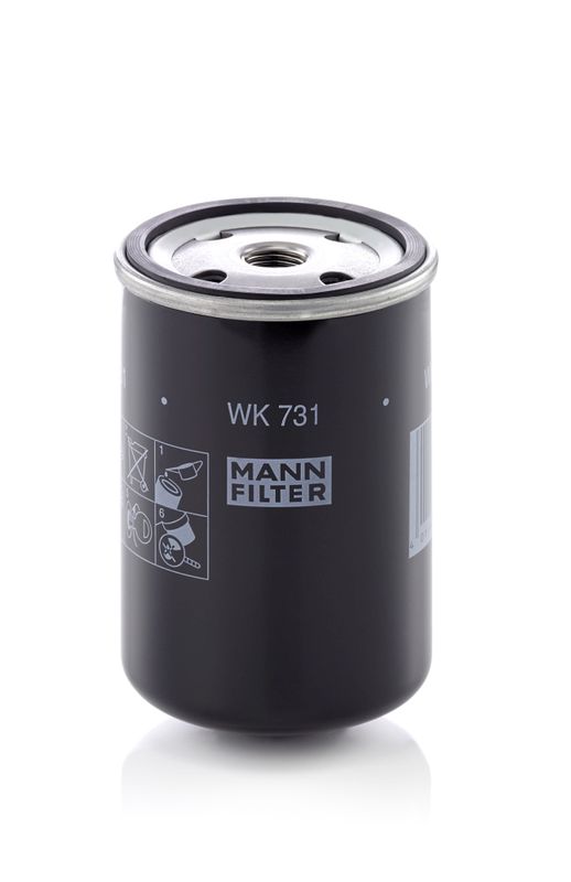 Mann & Hummel WK731 Fuel Filter - 1