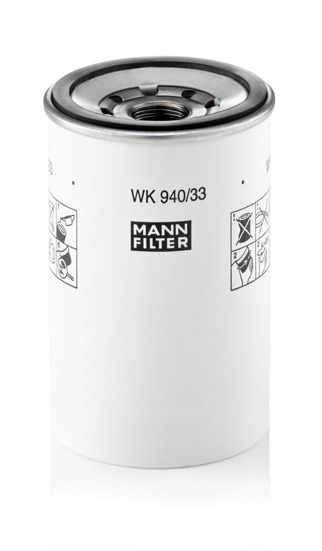 Mann & Hummel WK940/33X Fuel Filter - 1