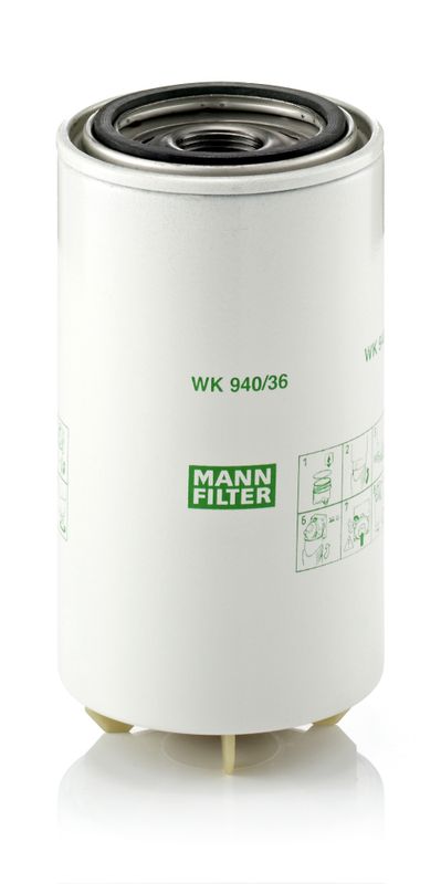 Mann & Hummel WK940/36X Fuel Filter - 1