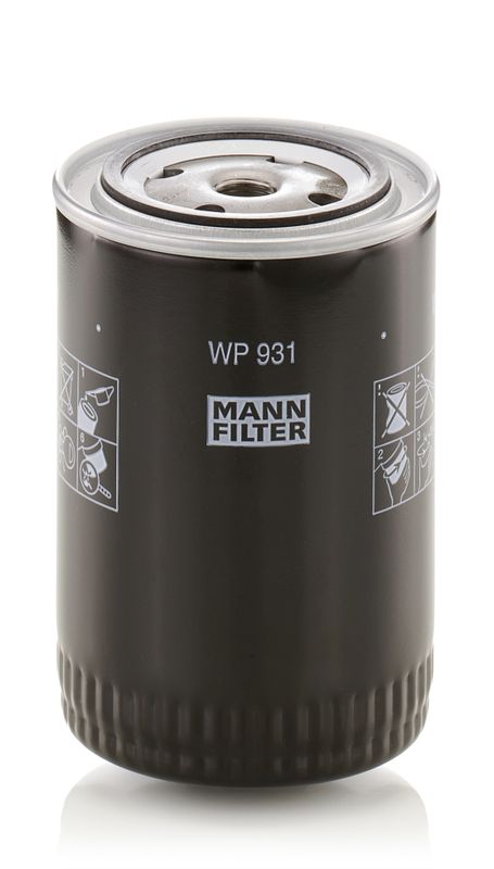 Mann & Hummel WP931 Oil Filter - 1
