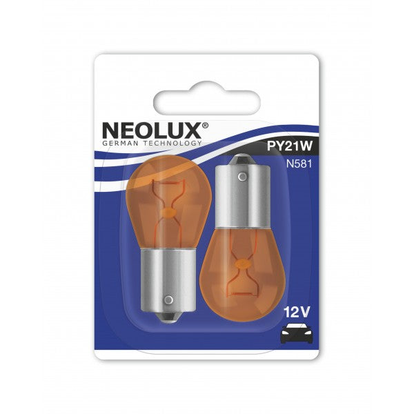 Standard Bulbs - PY21W 12V 21W (581) Amber BAU15s