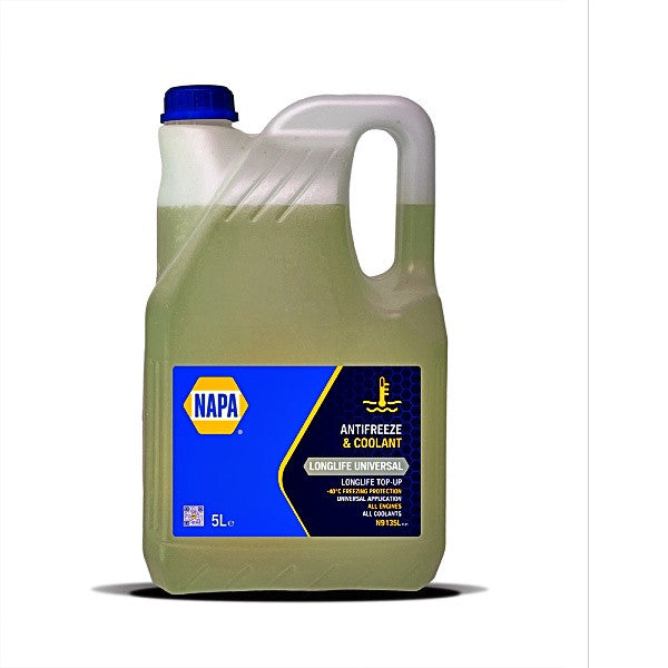 Napa Longlife Universal Clear Antifreeze - 5 Litre