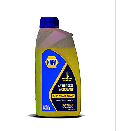 Napa Ultra LL Yellow Antifreeze (1L)