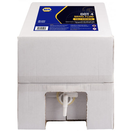 NAPA DOT 4 Brake Fluid - Bag In A Box - 20 Litre