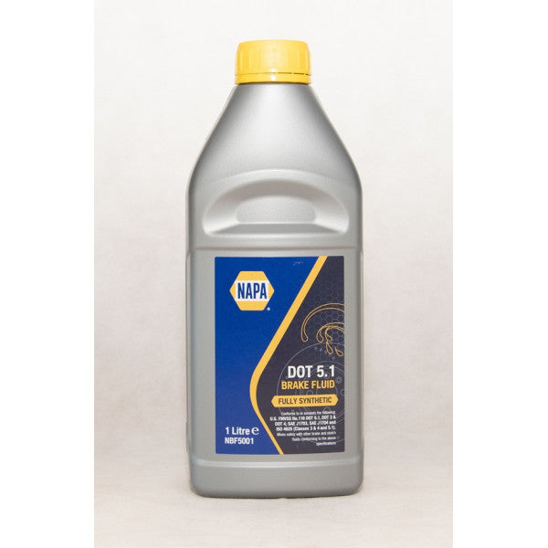 NAPA DOT 5.1 Brake Fluid -1L