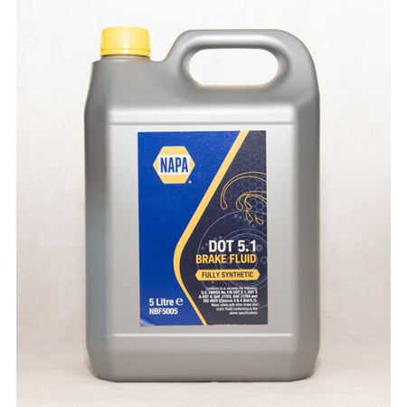NAPA DOT 5.1 Brake Fluid -5L