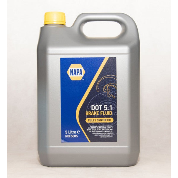 NAPA DOT 5.1 Brake Fluid -5L