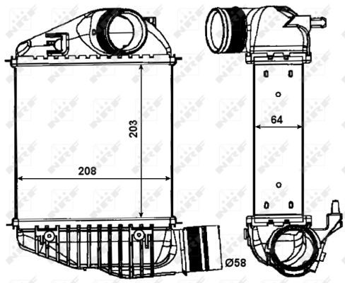 NRF 30015B Charge Air Cooler - 5