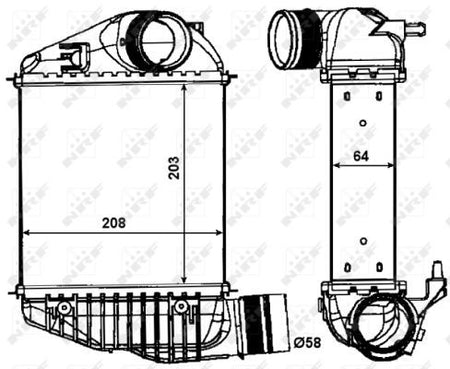 NRF 30015B Charge Air Cooler - 5