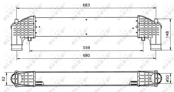 NRF 30108A Charge Air Cooler - 5