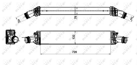 NRF 30189A Charge Air Cooler - 5