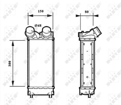 NRF 30190A Charge Air Cooler - 5