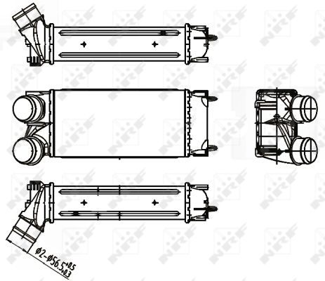 NRF 30191B Charge Air Cooler - 5