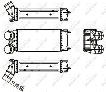 NRF 30191B Charge Air Cooler - 5