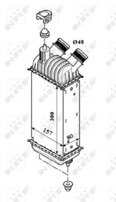 NRF 30193B Charge Air Cooler - 5