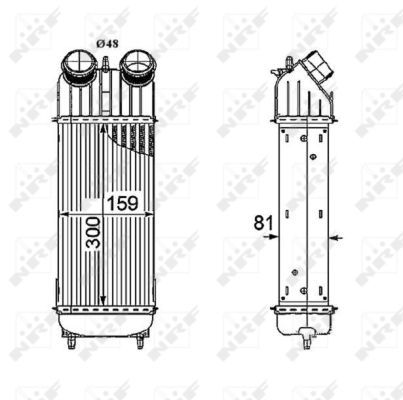 NRF 30196B Charge Air Cooler - 5