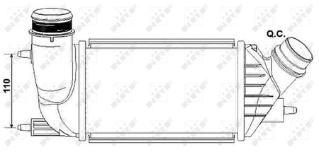 NRF 30242B Charge Air Cooler - 5