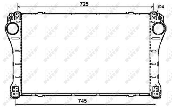 NRF 30243B Charge Air Cooler - 5