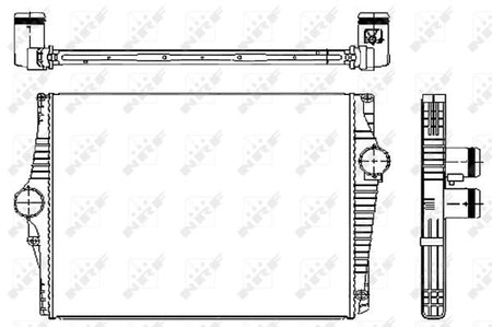 NRF 30250B Charge Air Cooler - 5