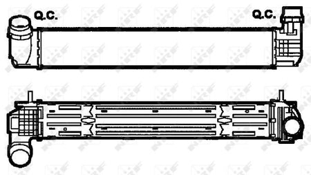 NRF 30268A Charge Air Cooler - 5