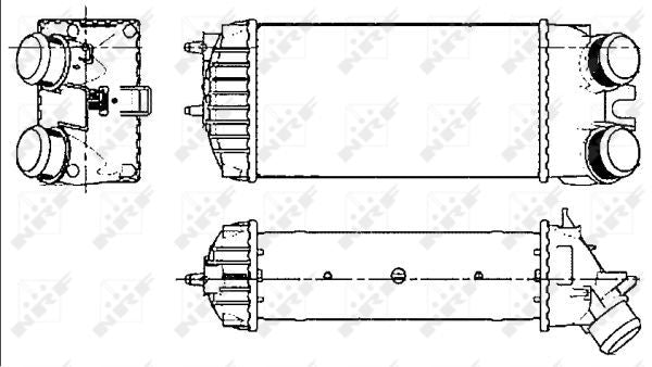 NRF 30278 Charge Air Cooler - 5