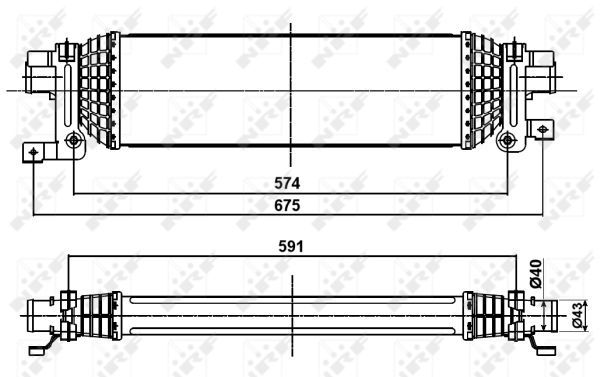 NRF 30285A Charge Air Cooler - 5