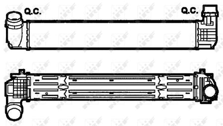 NRF 30287B Charge Air Cooler - 5