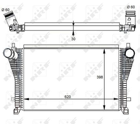 NRF 30291A Charge Air Cooler - 5