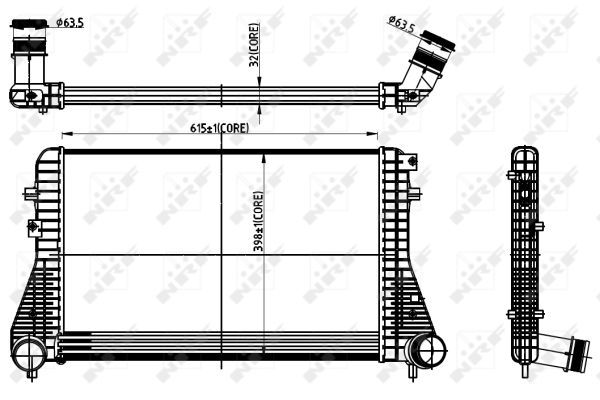 NRF 30306B Charge Air Cooler - 5