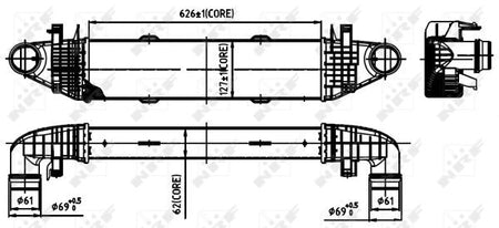 NRF 30314B Charge Air Cooler - 5