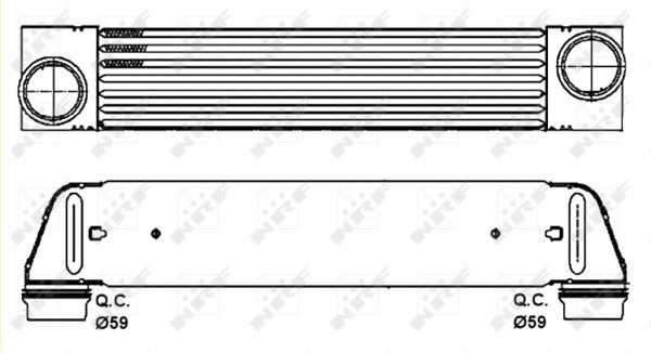 NRF 30317B Charge Air Cooler - 5